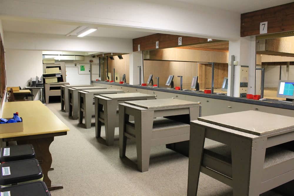 Der 50m- und 100m-Kleinkalibergewehr-Stand